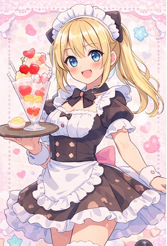 クールなメイド シフォン